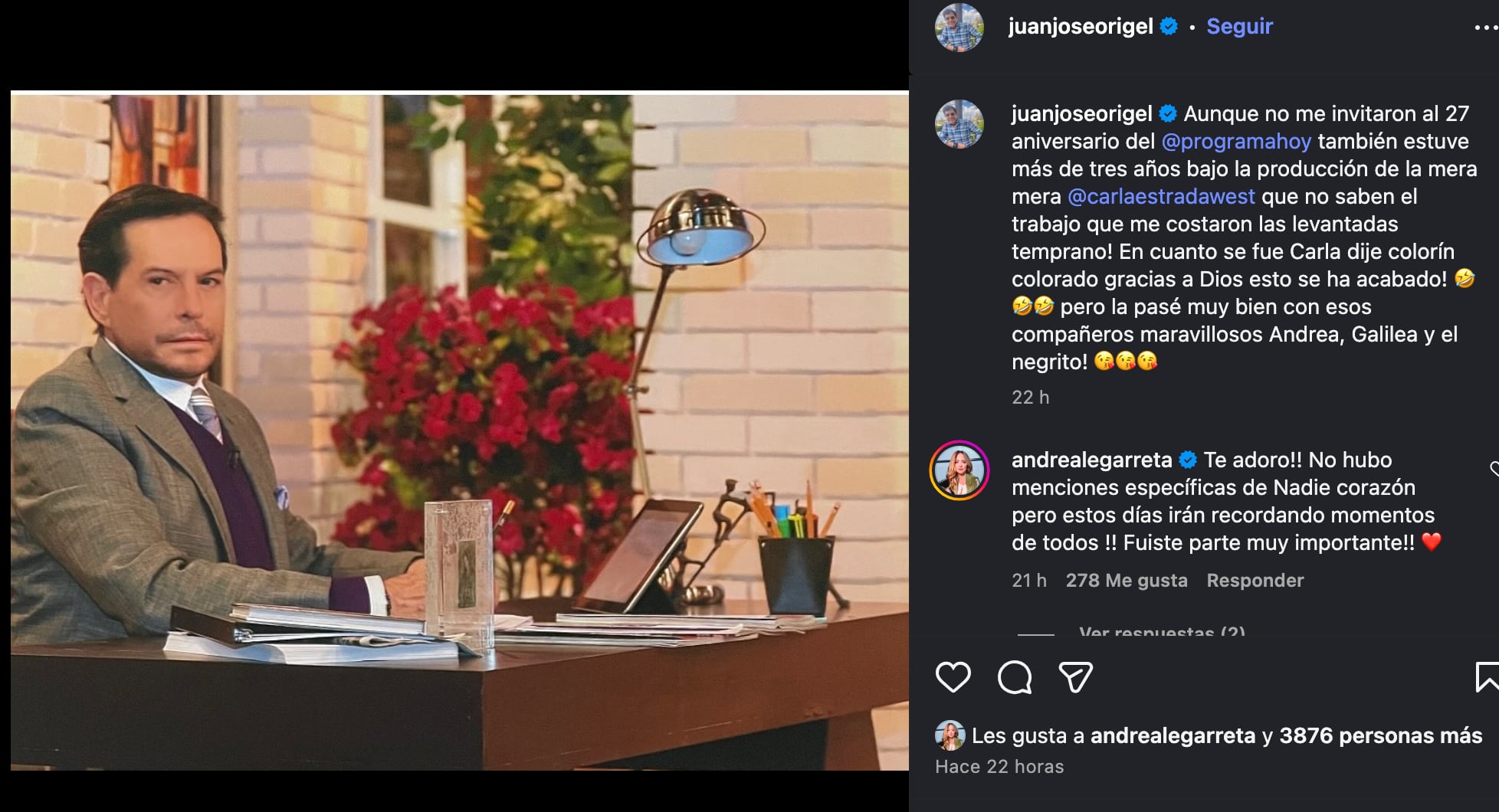 (Instagram: Captura de pantalla)