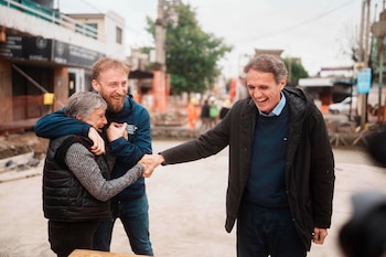 Otermín y Katopodis. Dos dirigentes