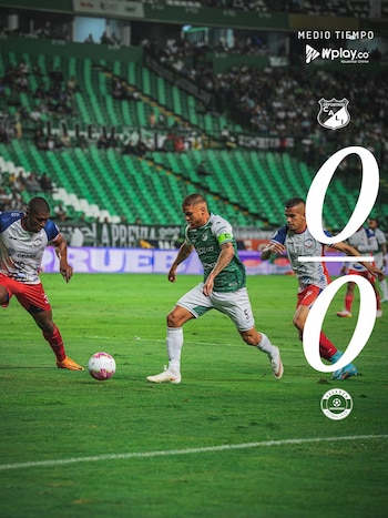 El volante Gustavo Cuéllar salió expulsado al final del partido para el cuadro "Azúcar" de Colombia-crédito @DeportivoCaliCP/X