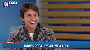 Andrés Roca Rey dio una insólita respuesta durante una entrevista con Angélica Valdés en Canal N.