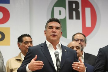 El dirigente nacional del PRI,