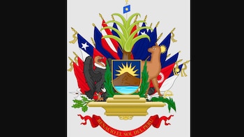 El escudo nacional de Perú