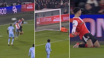 El espectacular gol de chilena