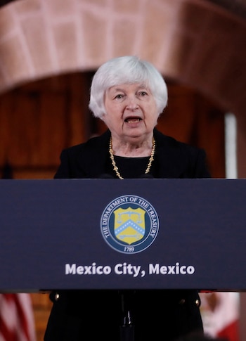 U.S. Treasury Secretary Janet Yellen