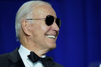 El mandatario lució sus clásicas