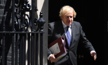 El premier británico Boris Johnson
