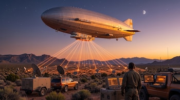 aeronave - torre de celular - Estados Unidos - Japón - tecnología - 19 de octubre