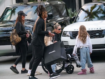 La extenista y pareja del