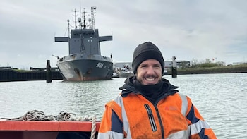 Miguel Moreno Dapena con el