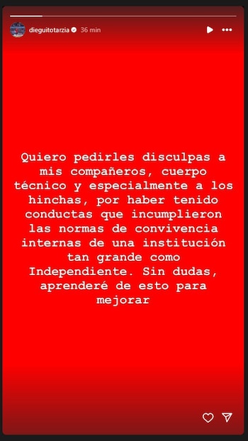 El comunicado de Diego Tarzia