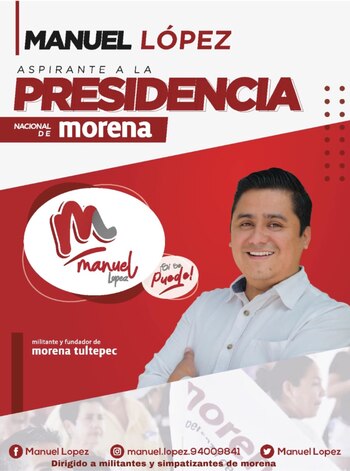 El candidato sobre todo aprovecha