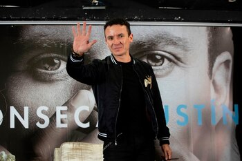 El cantante colombiano Fonseca. EFE/Mario