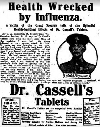 “La salud arruinada por la