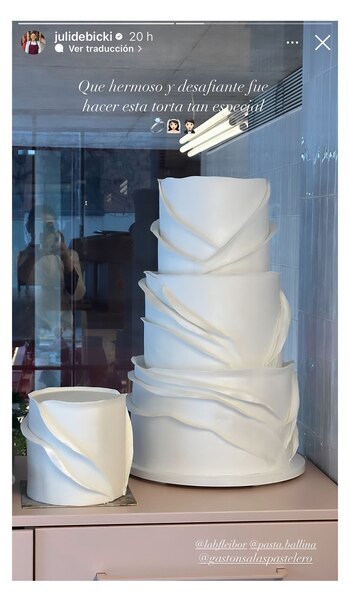 Julia Debicki, pastelera del equipo