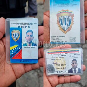 Las identificaciones de Junio Pacheco,