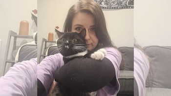 Luego de su travesía de 40 días, Winston fue encontrado y ahora goza de un excelente estado de salud. (Facebook/Katie Carr)