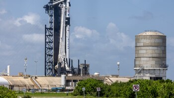 Un histórico cohete propulsor de