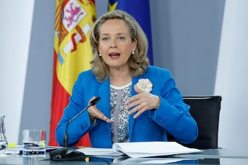 La vicepresidenta primera del Gobierno