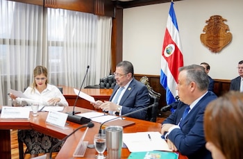 El encuentro entre el presidente