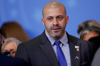 Daniel Silveira en una ceremonia