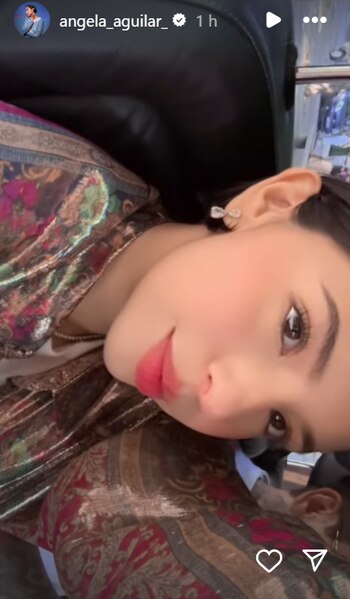 La famosa se encuentra en