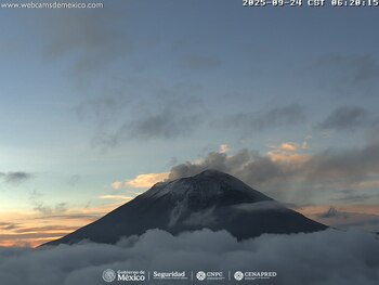 La actividad del Popocatépetl genera