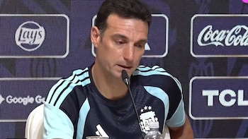 Scaloni se emocionó al hablar sobre la lesión que dejó a Panichelli sin Mundial y tuvo que terminar la conferencia de prensa