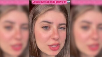 Fragmento del vídeo de TikTok.