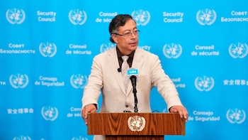 Gustavo Petro reclamó una regulación pública y democrática de la inteligencia artificial durante su intervención en la ONU - crédito Juan Diego Cano/Presidencia de la República