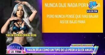 Yailin denunció por violencia física
