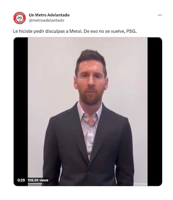 memes disculpas messi psg