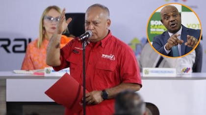 De “funcionario norteamericano” calificó Diosdado Cabello al canciller colombiano Luis Gilberto Murillo