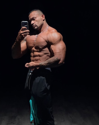 El fisicoculturista perdió la vida