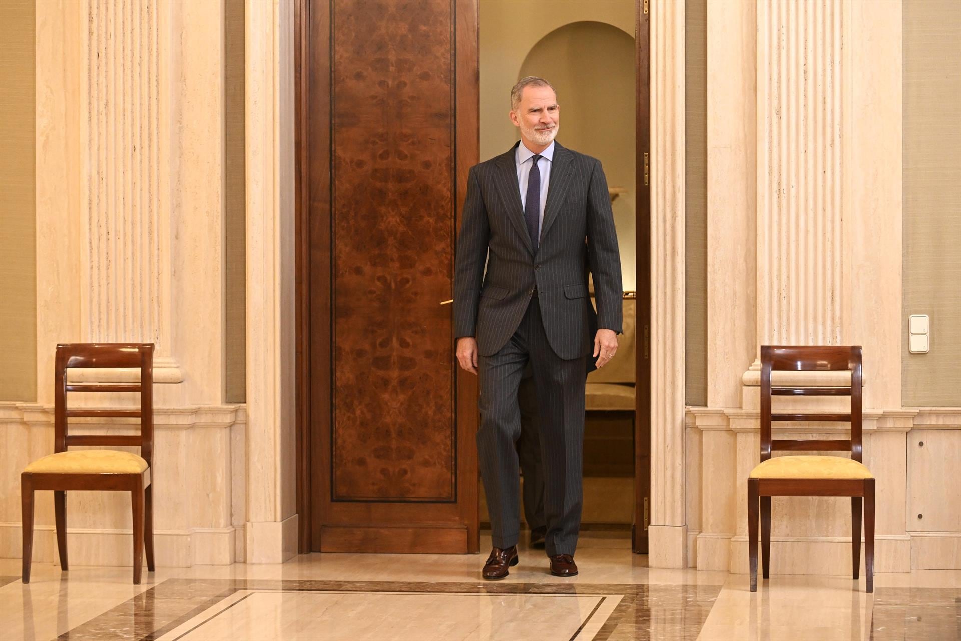 Felipe VI asistirá el martes a la toma de posesión de Keiko Fujimori en Perú, de nuevo sin Albares