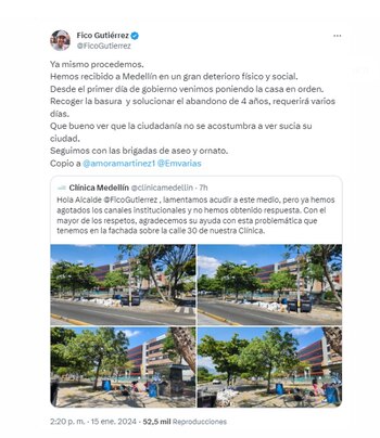 Alcalde Fico Gutiérrez aseguró que