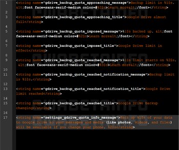 Algunos de los textos que