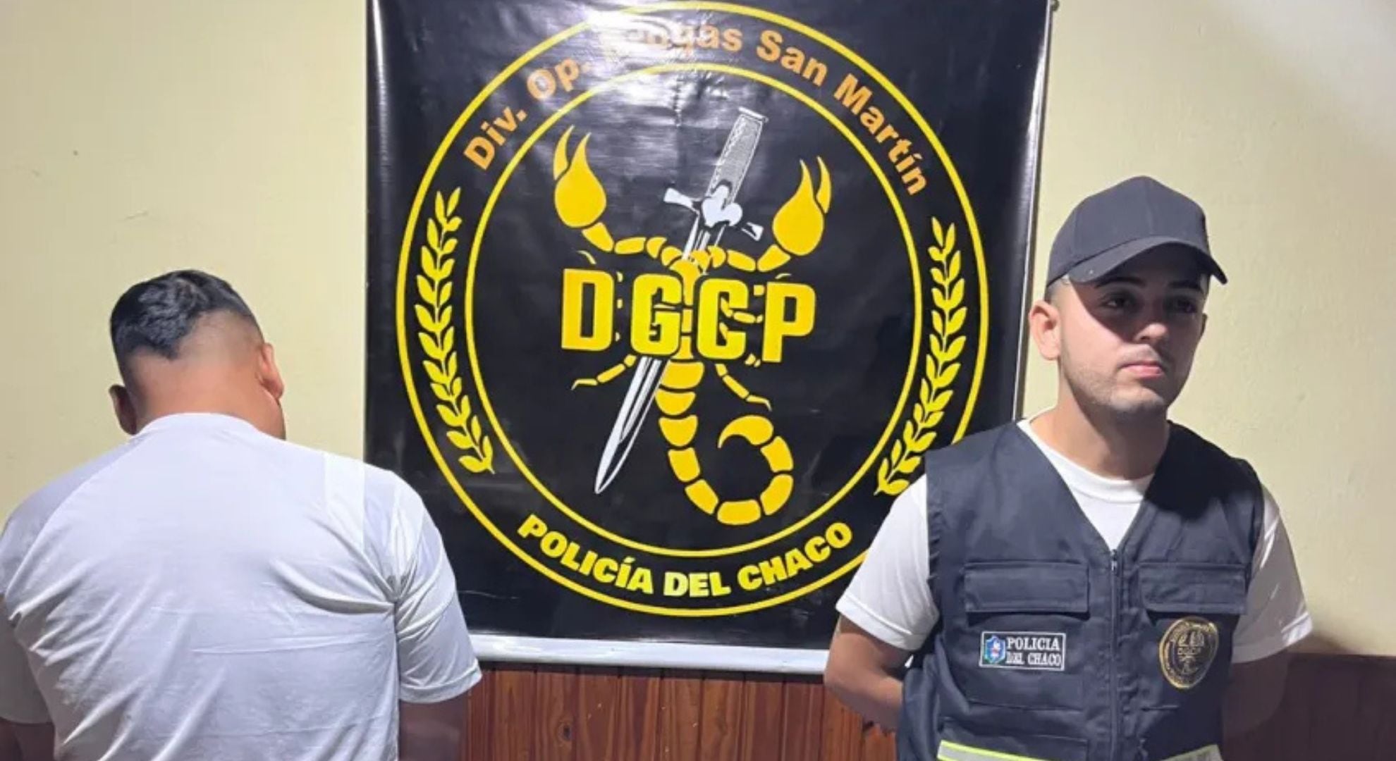 El acusado ya se encuentra a disposición de la Justicia de Chaco (Gentileza: Diario Chaco)