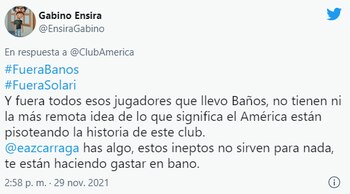 Solari y Baños son los