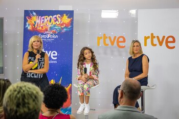 Sandra Valero en la presentación