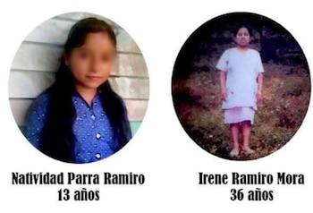 Nati y su madre Irene