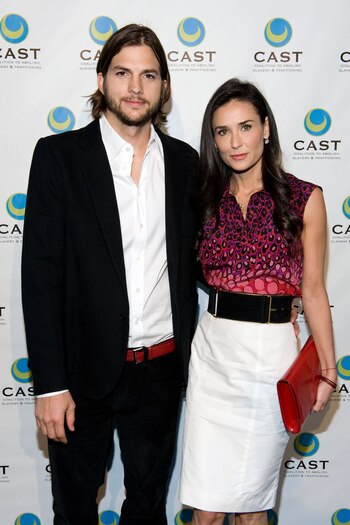 Su relación, que terminó en 2013, sigue siendo ejemplo de cómo el amor puede trascender diferencias de edad significativas en el mundo de las celebridades (Wirelmage)