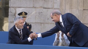 La Policía Nacional suspende el acto central del día de su patrón en Valencia por la previsión de lluvias torrenciales