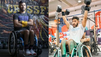 Era boxeador, quedó en silla