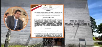 El abogado Daniel Sanín (foto)