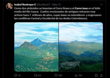 Cerca al Cerro Tusa está