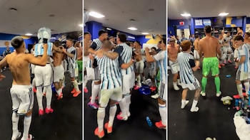 “Estamos re locos”: el eufórico festejo de los jugadores de Argentina tras la inolvidable clasificación contra Egipto