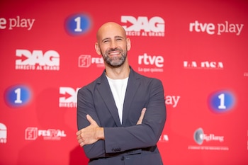 Gonzalo Miró, en la presentación de 'Directo al grano'. (FesTVal)