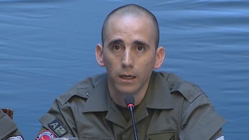 El gendarme se quebró al