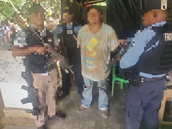 Autoridades hondureñas informaron sobre la captura del presunto responsable de la desaparición y muerte de Yorleni Alas (Cortesía: Policía Nacional de Honduras).