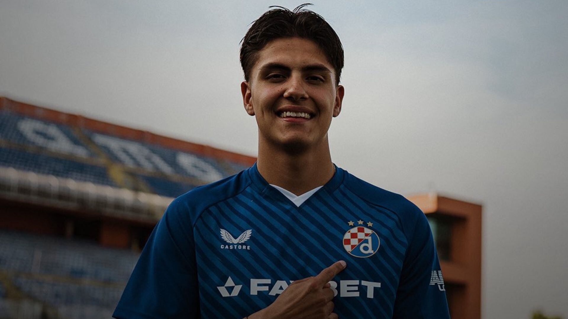 Matteo Pérez llegó al club más laureado de Croacia. - Crédito: Dinamo Zagreb